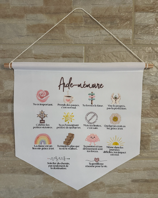 Bannière Aide-mémoire