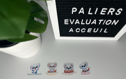 Autocollants Barèmes de notation pour les classes d'accueil