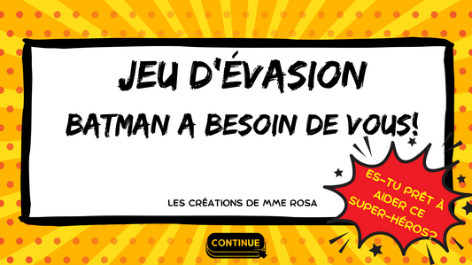 Jeu d'évasion Batman