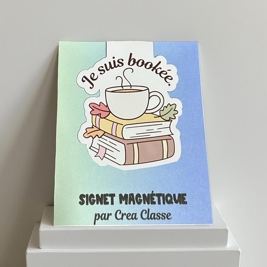Signet magnétique Je suis bookée.
