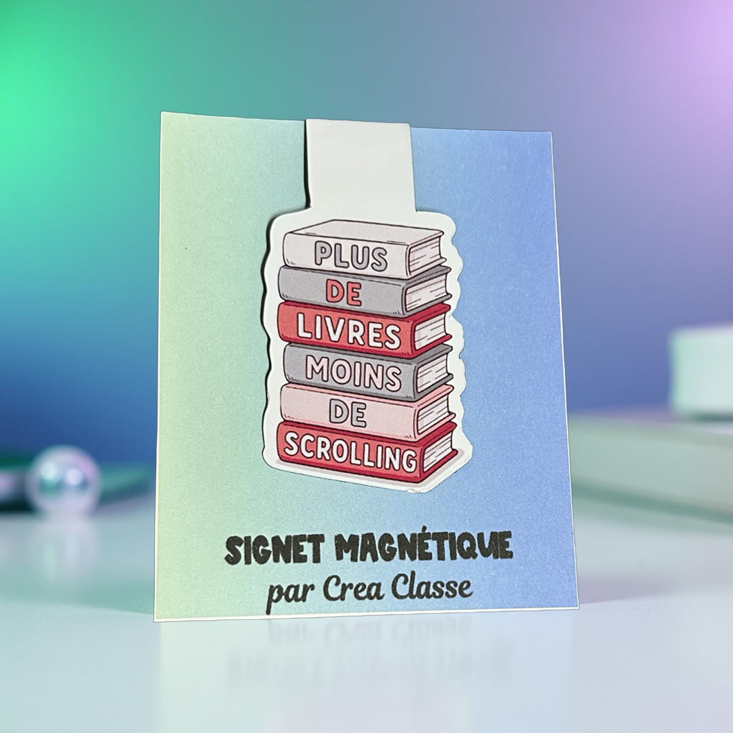 Signet magnétique Plus de livres