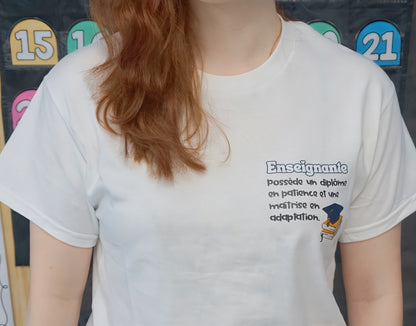 T-shirt Enseignante patiente