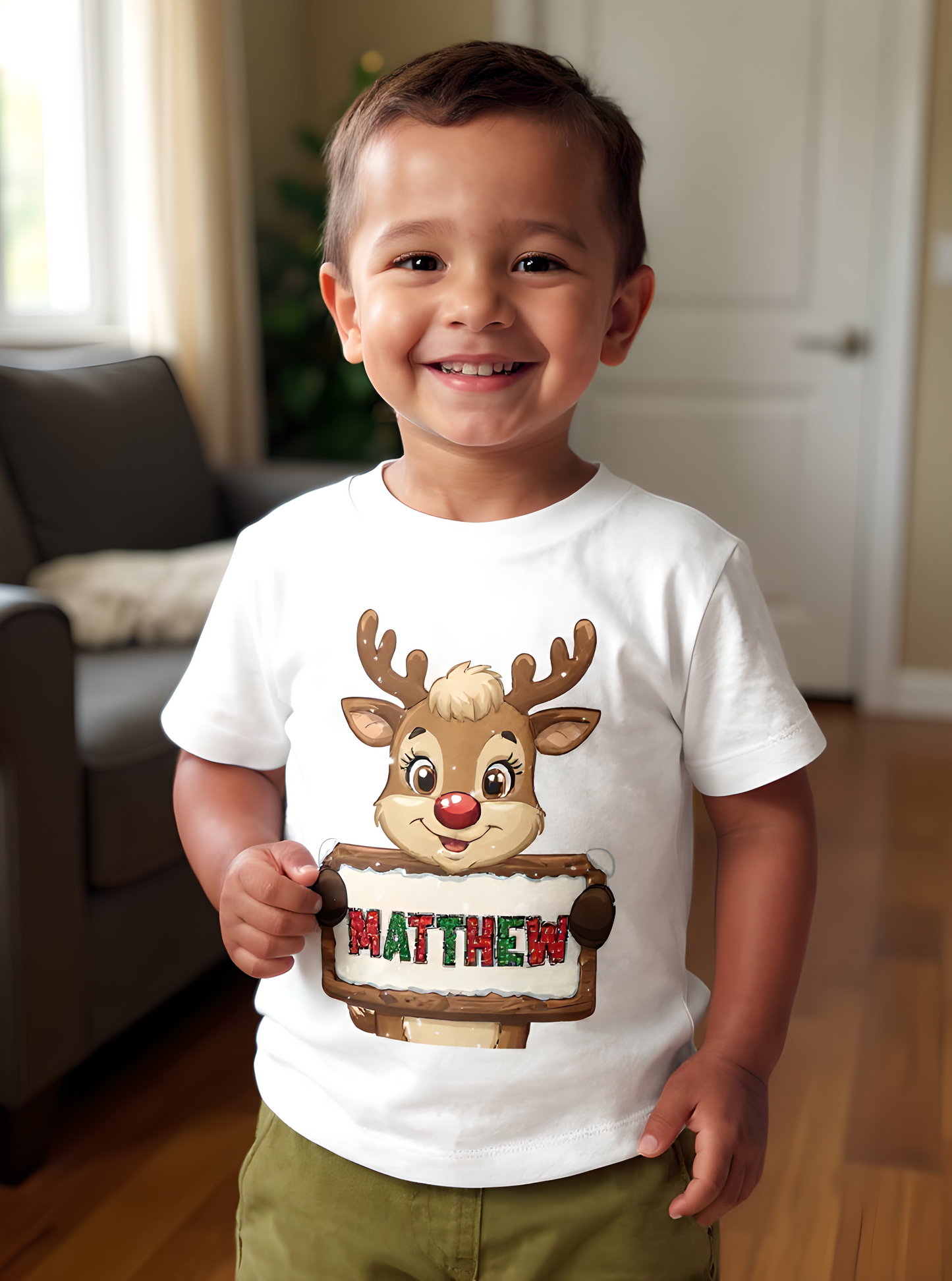 T-shirt Renne personnalisé pour enfant